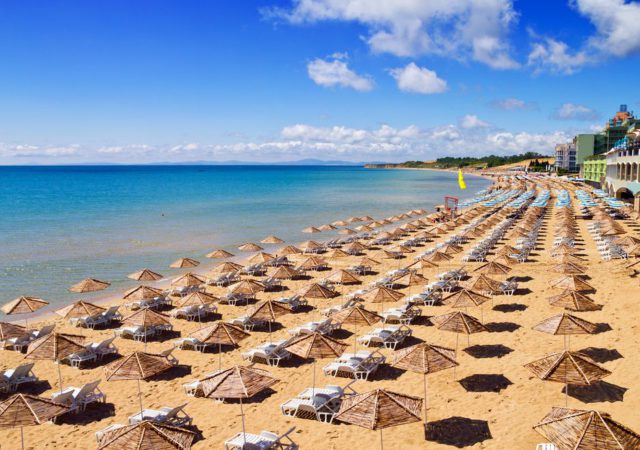 Napospart - a bolgár riviéra